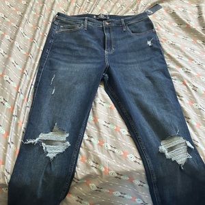 Size 15 woman jeans Abercrombie stretch I’ll fit size 8-15